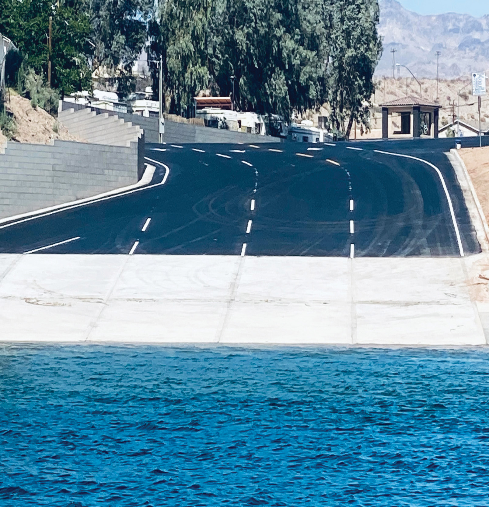 Community Park Commercial Launch Ramp is a new boat launch for use by businesses that utilize the Colorado River.