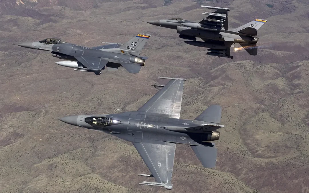 The Sky’s New Allies: Ukraine’s F-16 Training in Tucson, Arizona