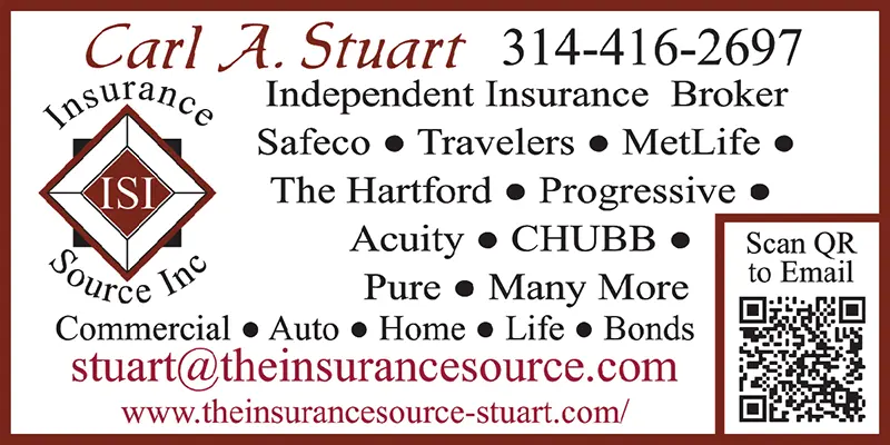 Insurance Source Carl A Stuart Ad