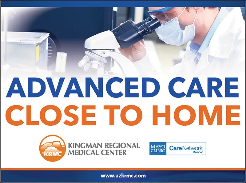 Kingman Regional Medical Center KRMC Ad