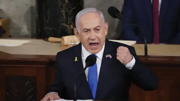 Israeli Prime Minister Benjamin Netanyahu addresses joint session of U.S. Congress